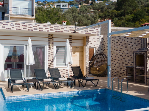  gece  -  Kasım
  | Kalkan Akbel Villa: Doğa Manzaralı, Jakuzili, Korunaklı Havuzlu, 4 Kişilik